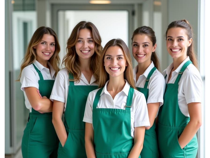Professionelles Reinigungsteam von Edelweiss Gleam in Wien